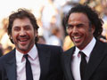 Javier Bardem y Alejandro Gonzalez Inarritu