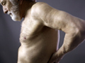 man experiencing back pain
