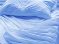 unmade bed