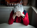 woman in her kitchen