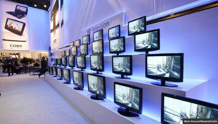 flat screen televisions
