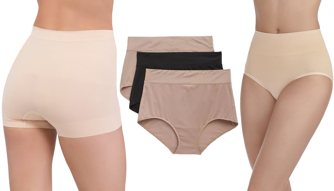 Assets By Spanx Women's Remarkable Results High-waist Mid-thigh Shaper -  Light Beige M : Target