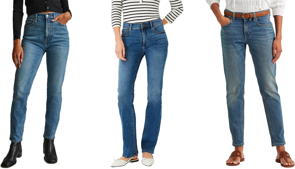 What Are The Best Jeans For Women Over 50 - 50 IS NOT OLD - A Fashion And  Beauty Blog For Women Over 50
