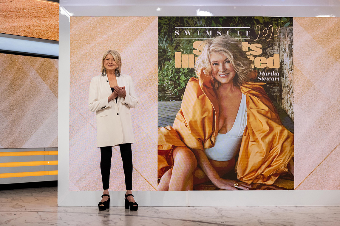 Meet your cover model: Martha Stewart - Swimsuit