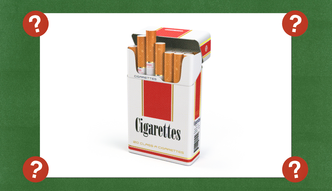 cigarette quiz time! Do you know which chemicals are found in cigarettes? The answer ... all of the above! Nicotine, arsenic (also found in rat poison) and lead are found in cigarettes. For Do you know? Trivia Cards