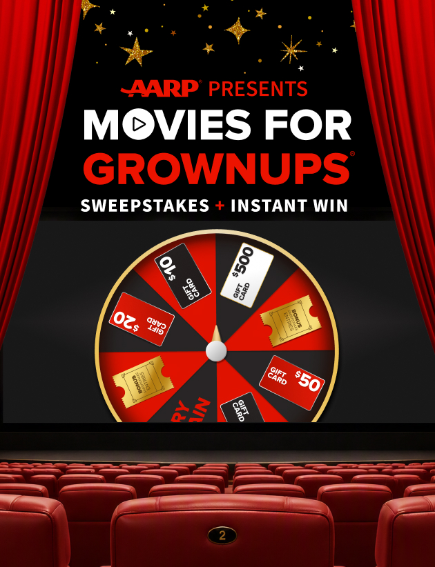 AARP Movies for Grownups Awards Sweepstakes & Instant Win