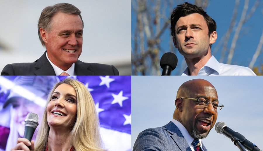 Georgia U S Senate Runoff Elections Are Dead Heats