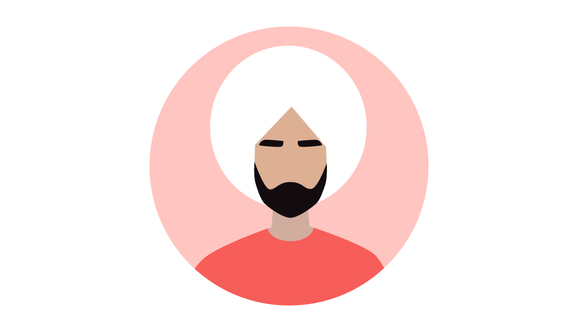 illustration of a man