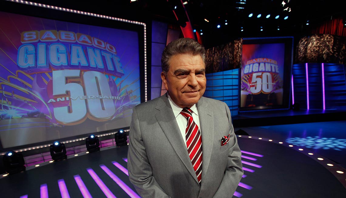Don Francisco en su programa de televisión Sábado Gigante Don Francisco en su programa de televisión Sábado Gigante