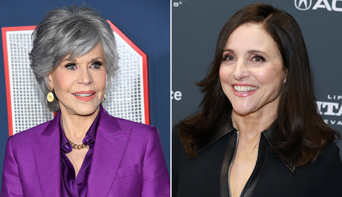 Jane Fonda y  Julia Louis-Dreyfus.