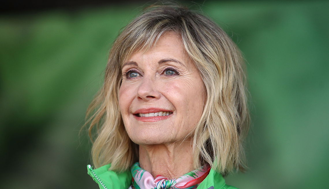 La cantante y actriz Olivia Newton John.