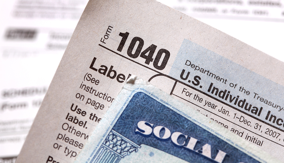 1040, form, social, security, card