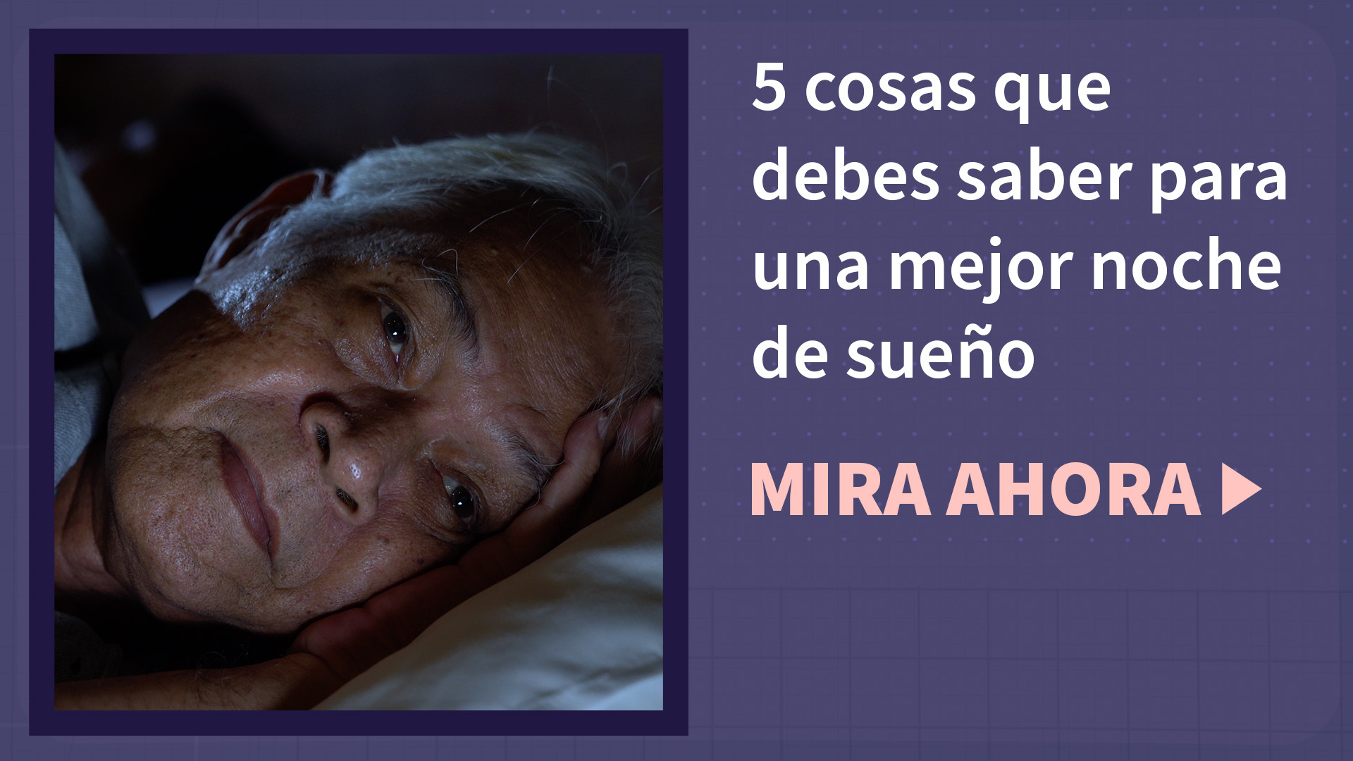 Dormir mejor en la noche