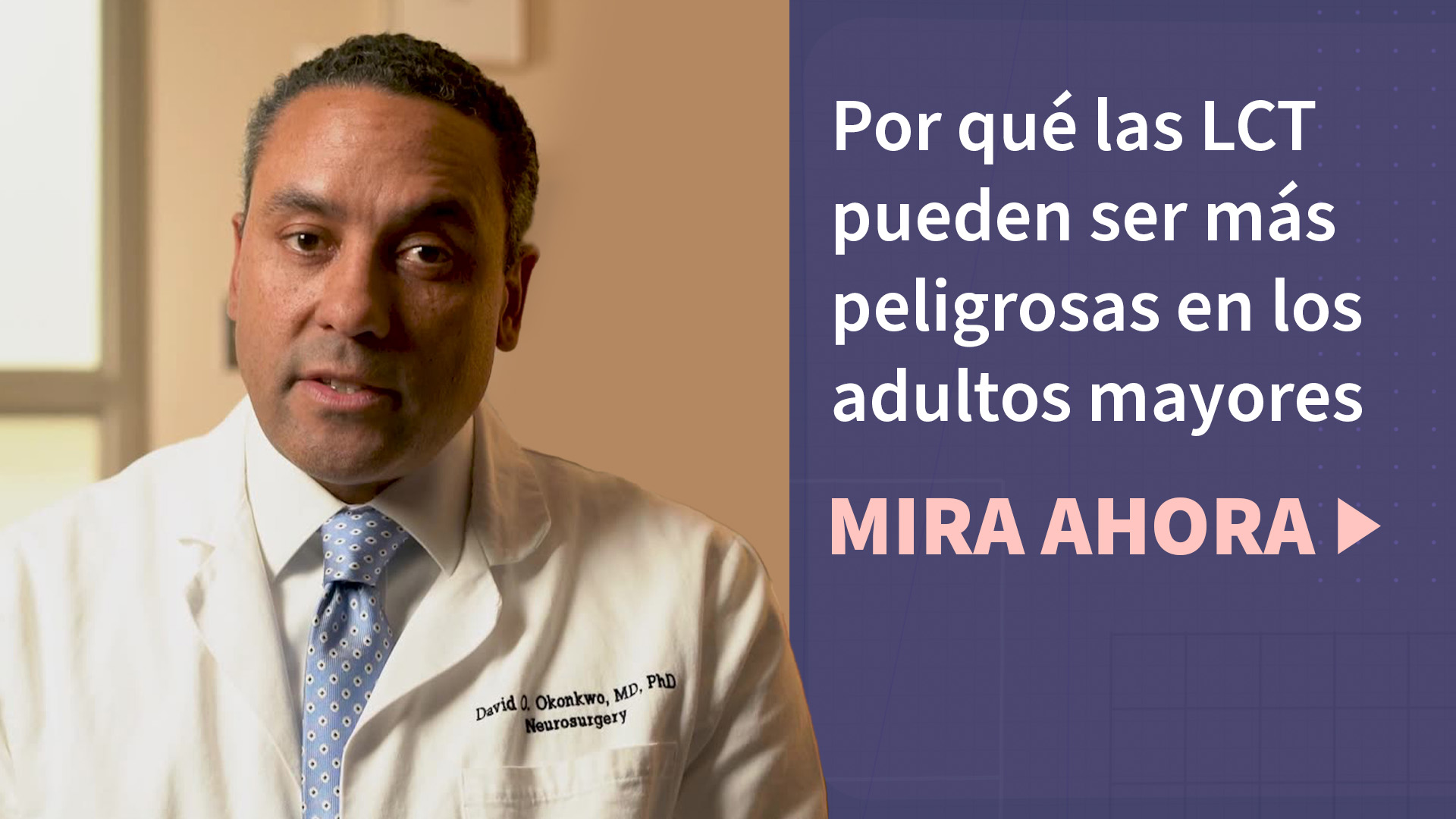 Las LCT son más peligrosas en adultos mayores