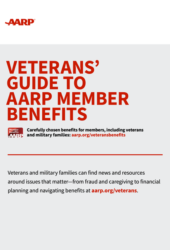 Veterans Guide to AARP Member Benefits